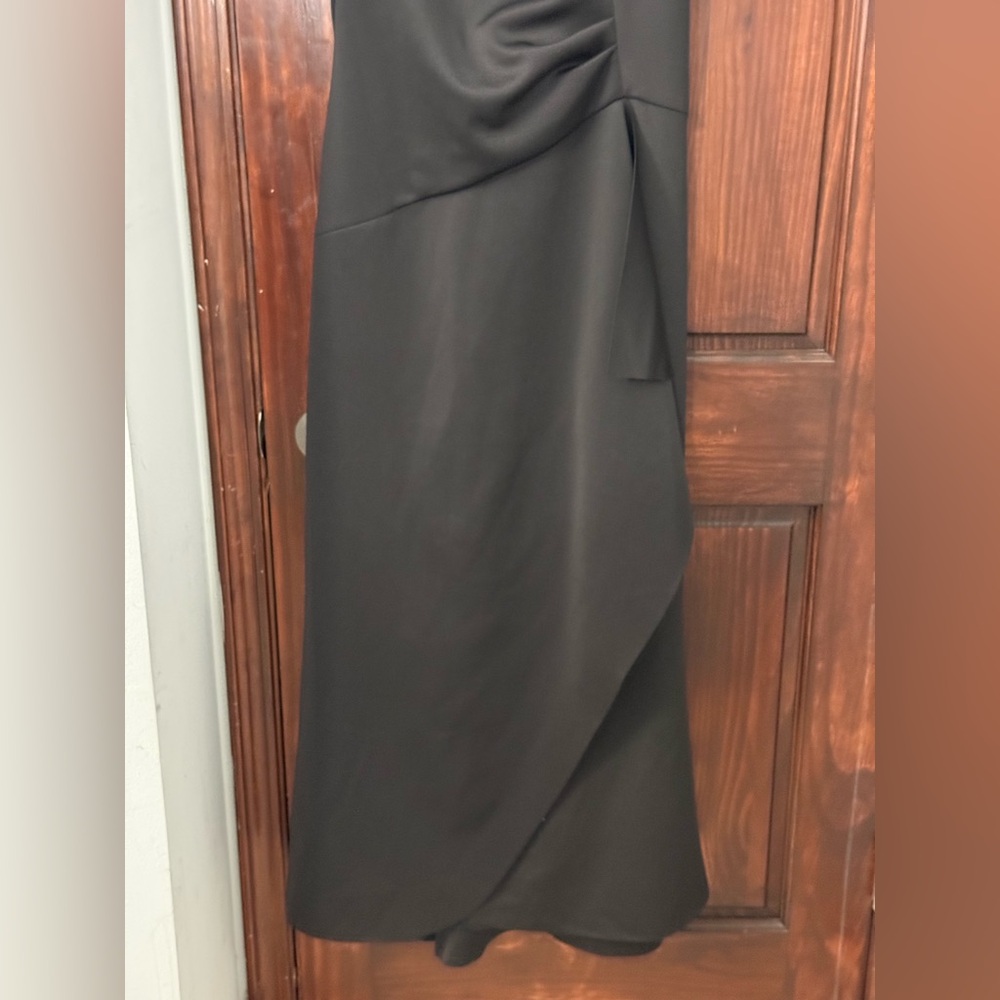 Xscape Evenings Ruffle Puff Sleeve Gown Size:16 $218 - Picture 4 of 7